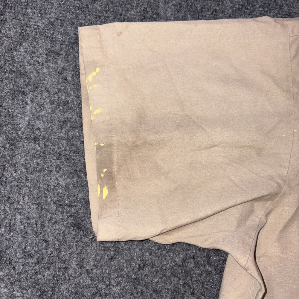 Prison Inmate Work Shirt Tan XL - Picture 5 of 8
